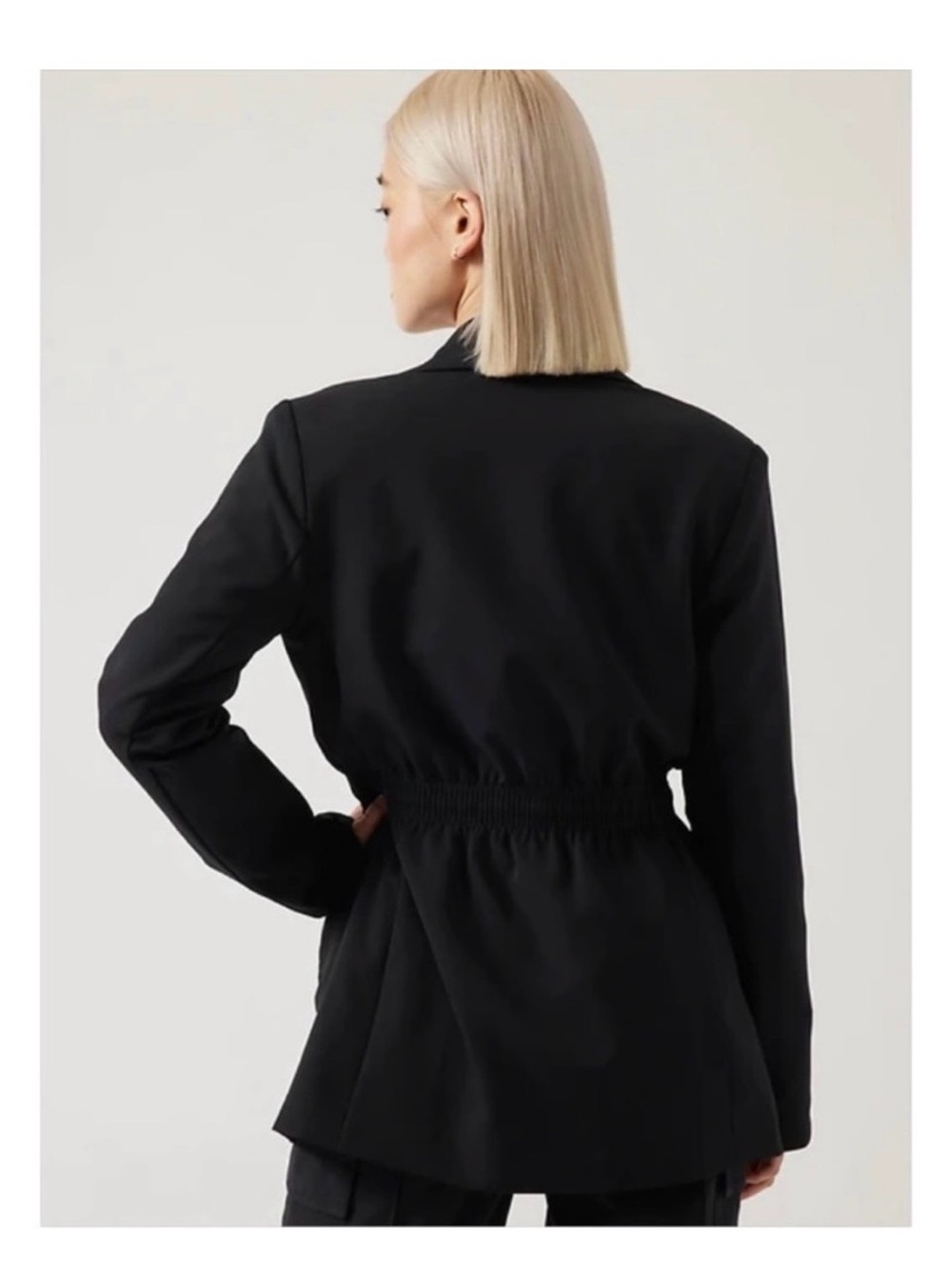 Black Oversized Blazer Jacket - Women, NWT Athleta Primawill Blazer - Picture 2 of 10